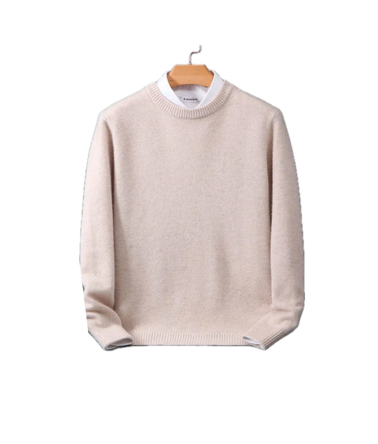 Nirvald™ - Pull i Elegant Cashmere