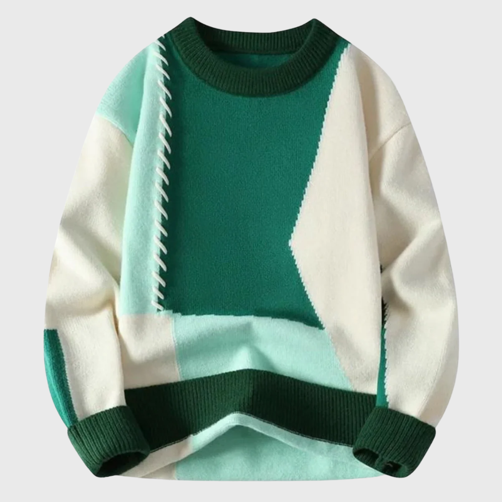 Nirvald™ - Patchwork-genser