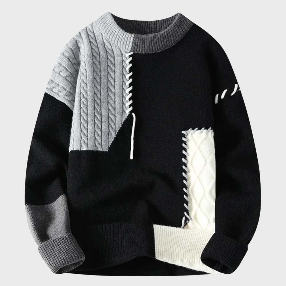 Nirvald™ - Patchwork-genser