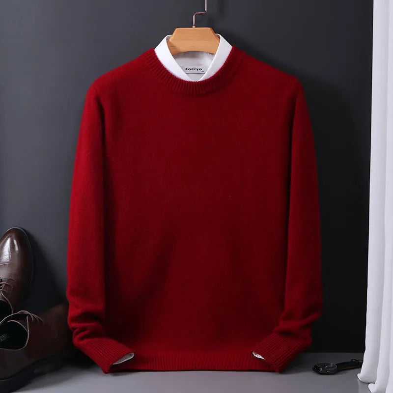 Nirvald™ - Pull i Elegant Cashmere