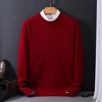Nirvald™ - Pull i Elegant Cashmere