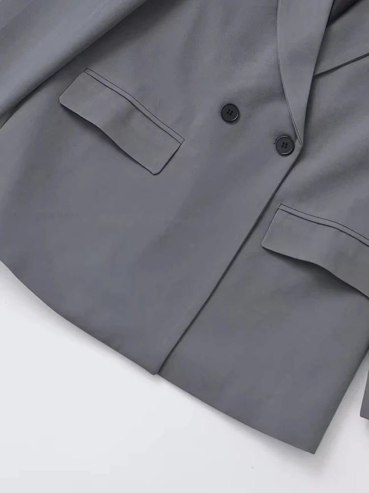 Nirvald™ - Elegante damesblazer met double-breasted design