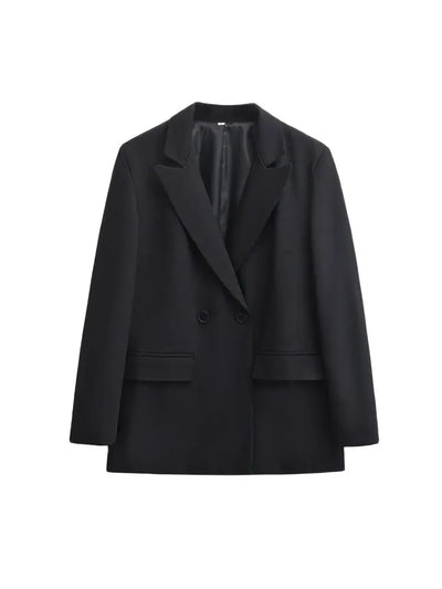 Nirvald™ - Elegante damesblazer met double-breasted design