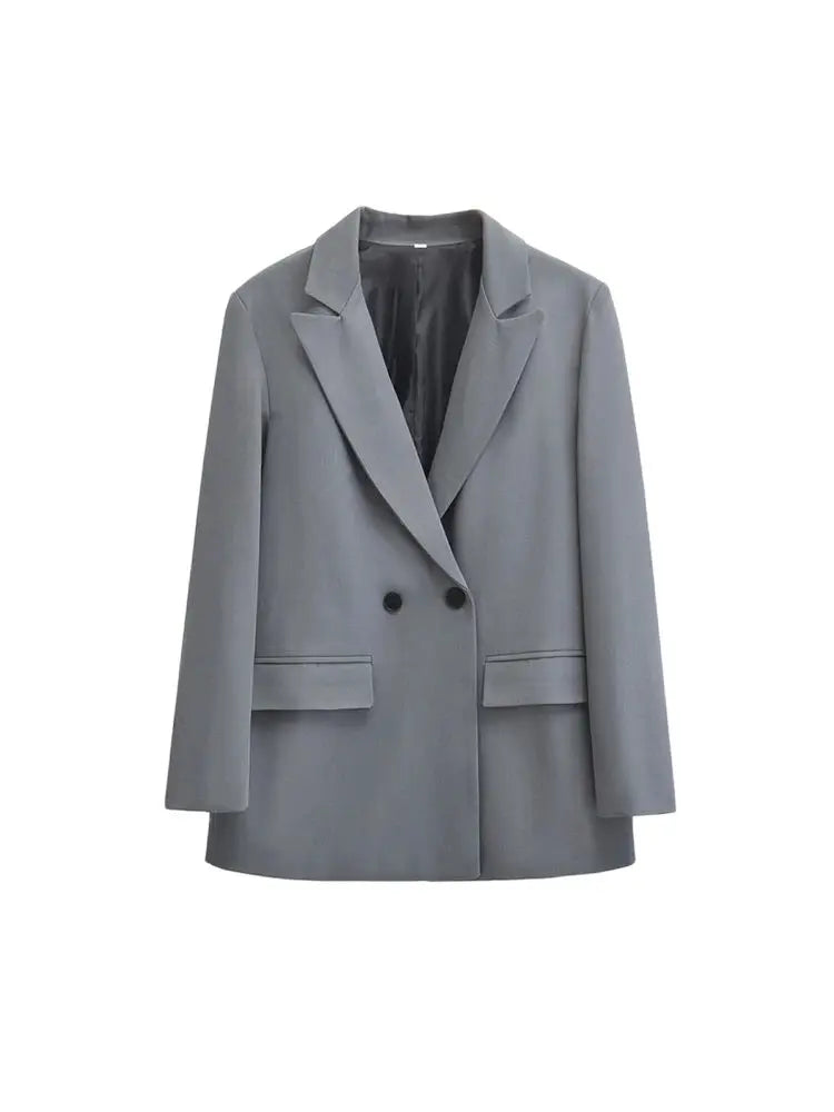 Nirvald™ - Elegante damesblazer met double-breasted design