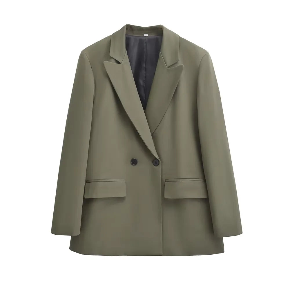 Nirvald™ - Elegante damesblazer met double-breasted design