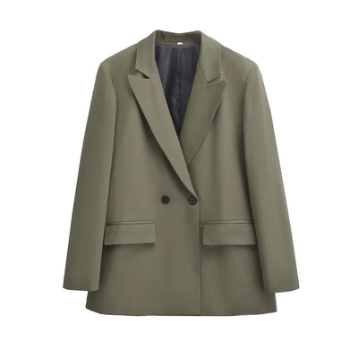 Nirvald™ - Elegante damesblazer met double-breasted design