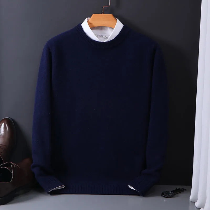 Nirvald™ - Pull i Elegant Cashmere