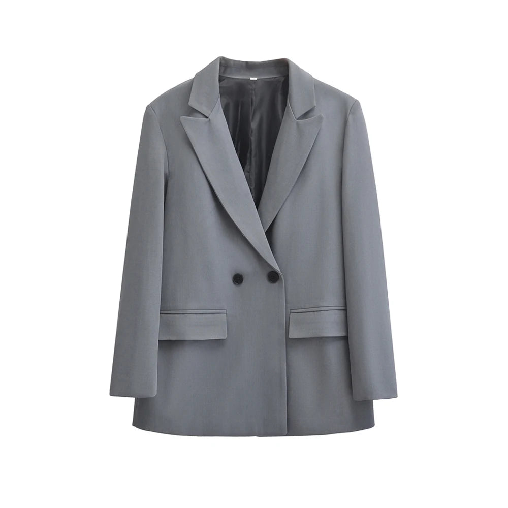 Nirvald™ - Elegante damesblazer met double-breasted design