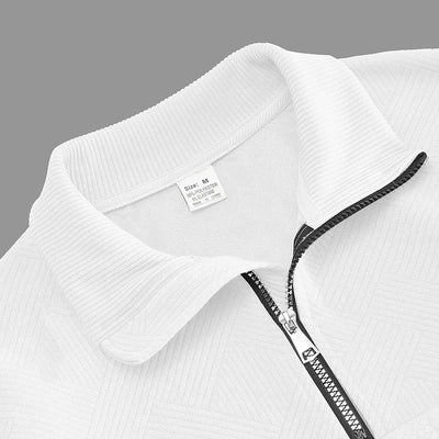 Nirvald™ – Strikket Half-Zip med Ståkrage