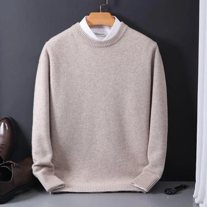 Nirvald™ - Pull i Elegant Cashmere
