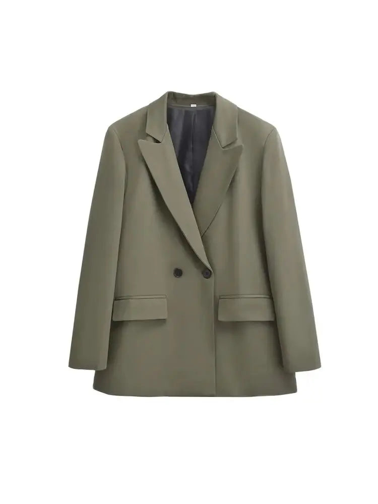 Nirvald™ - Elegante damesblazer met double-breasted design
