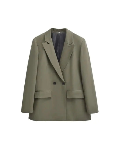 Nirvald™ - Elegante damesblazer met double-breasted design