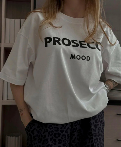 Nirvald™- Oversized T-Skjorte med Grafisk Trykk