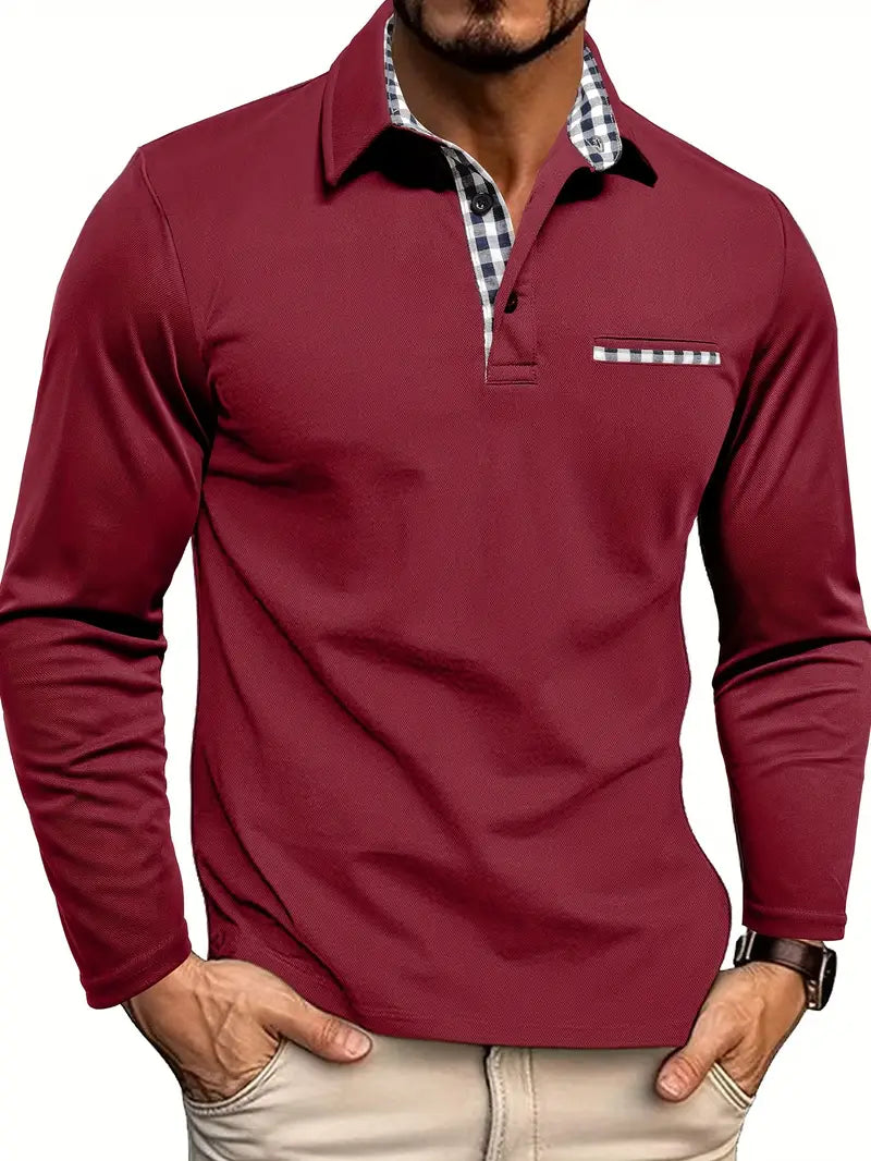 Nirvald™ - Poloshirt med lange ermer