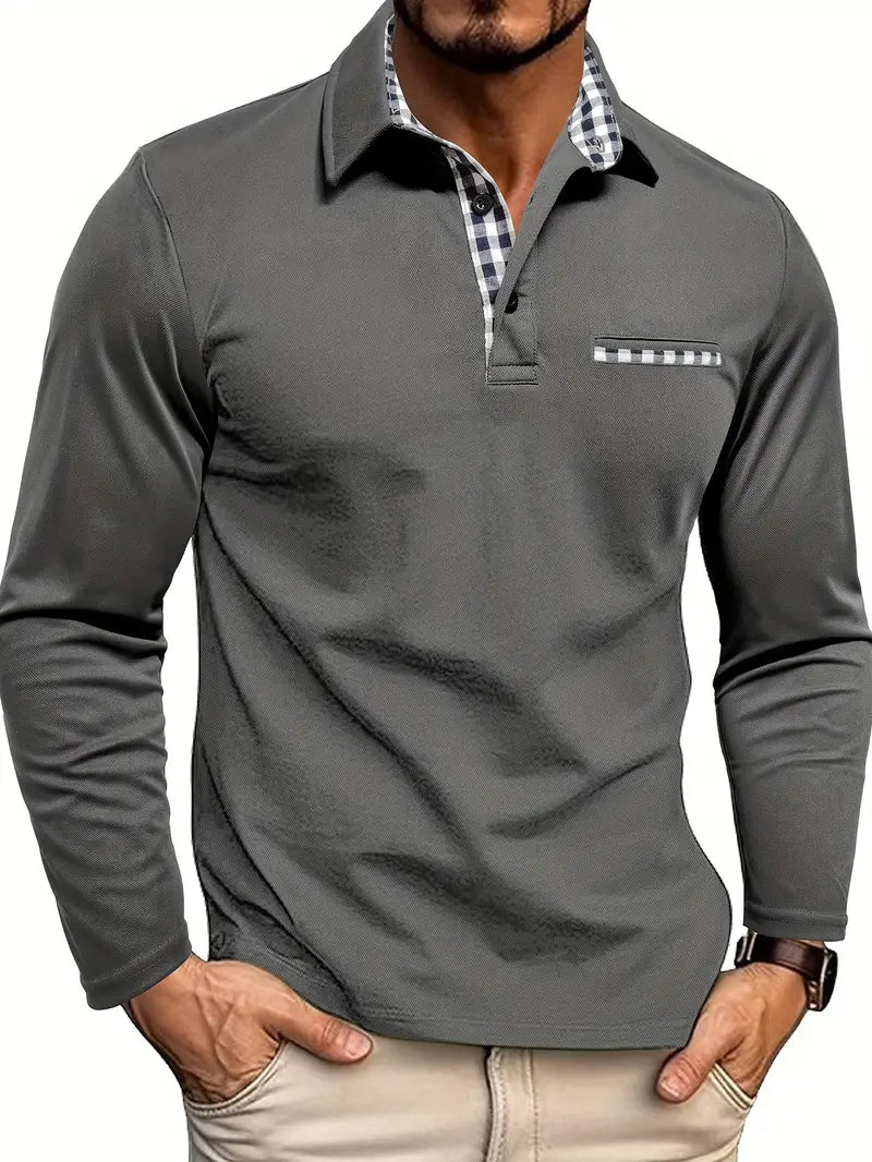 Nirvald™ - Poloshirt med lange ermer