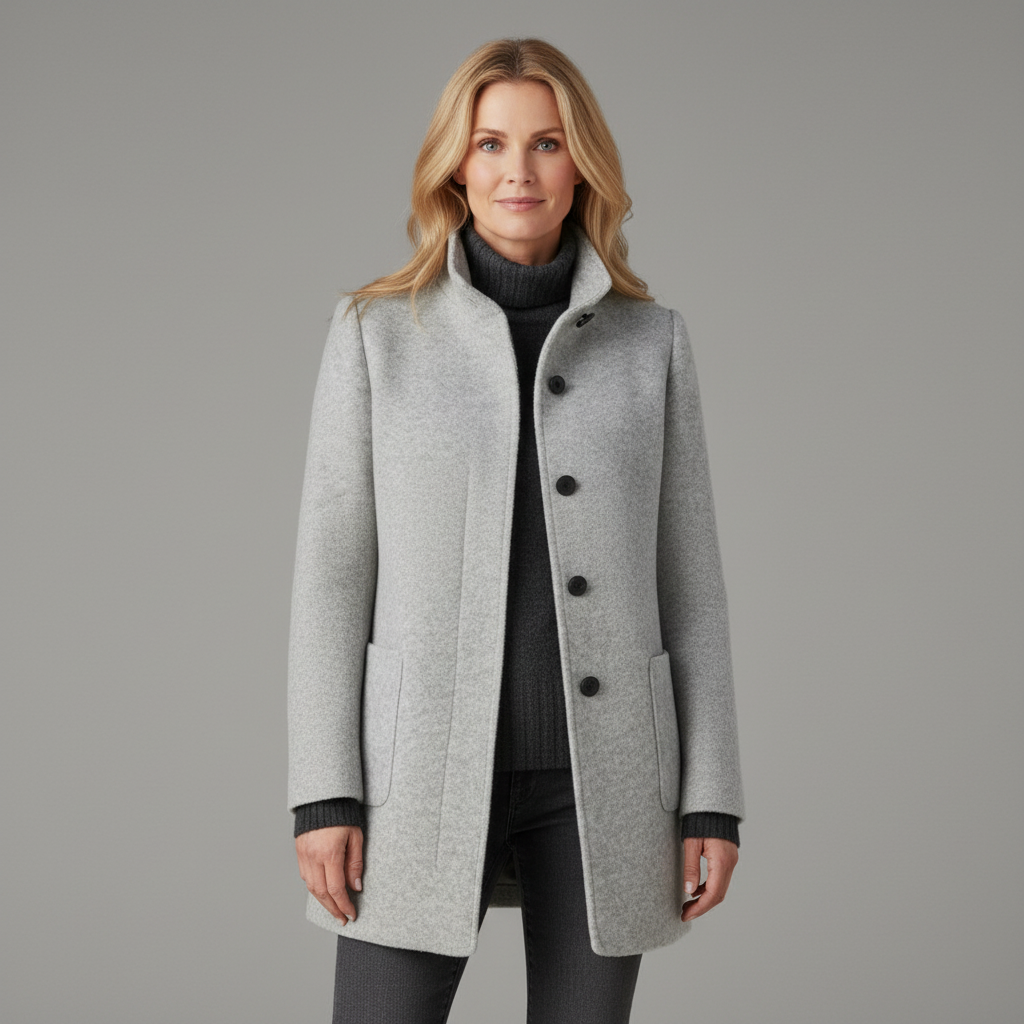 Nirvald™ - Damekåpe med høy krage